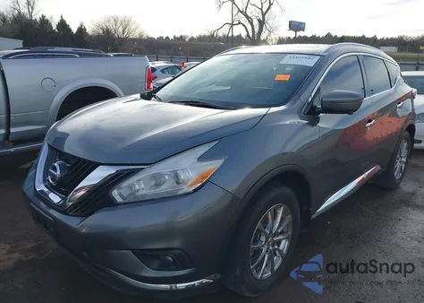 2017 Nissan Murano Sl z USA, uszkodzony, nr VIN 5N1AZ2MG9HN163883